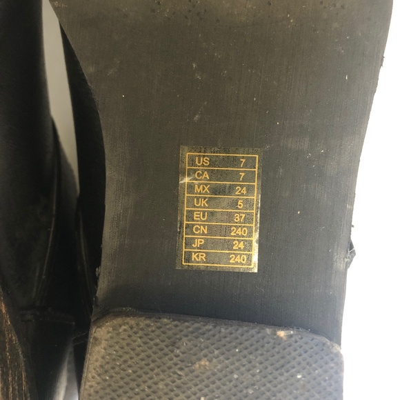 Forever 21 Studded Black Boots - Picture 9 of 9